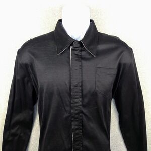 Rykiel Homme Button Down Shirt Long Sleeve Dress Shirt‎ Mens L Italy READ